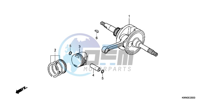 CRANKSHAFT/PISTON