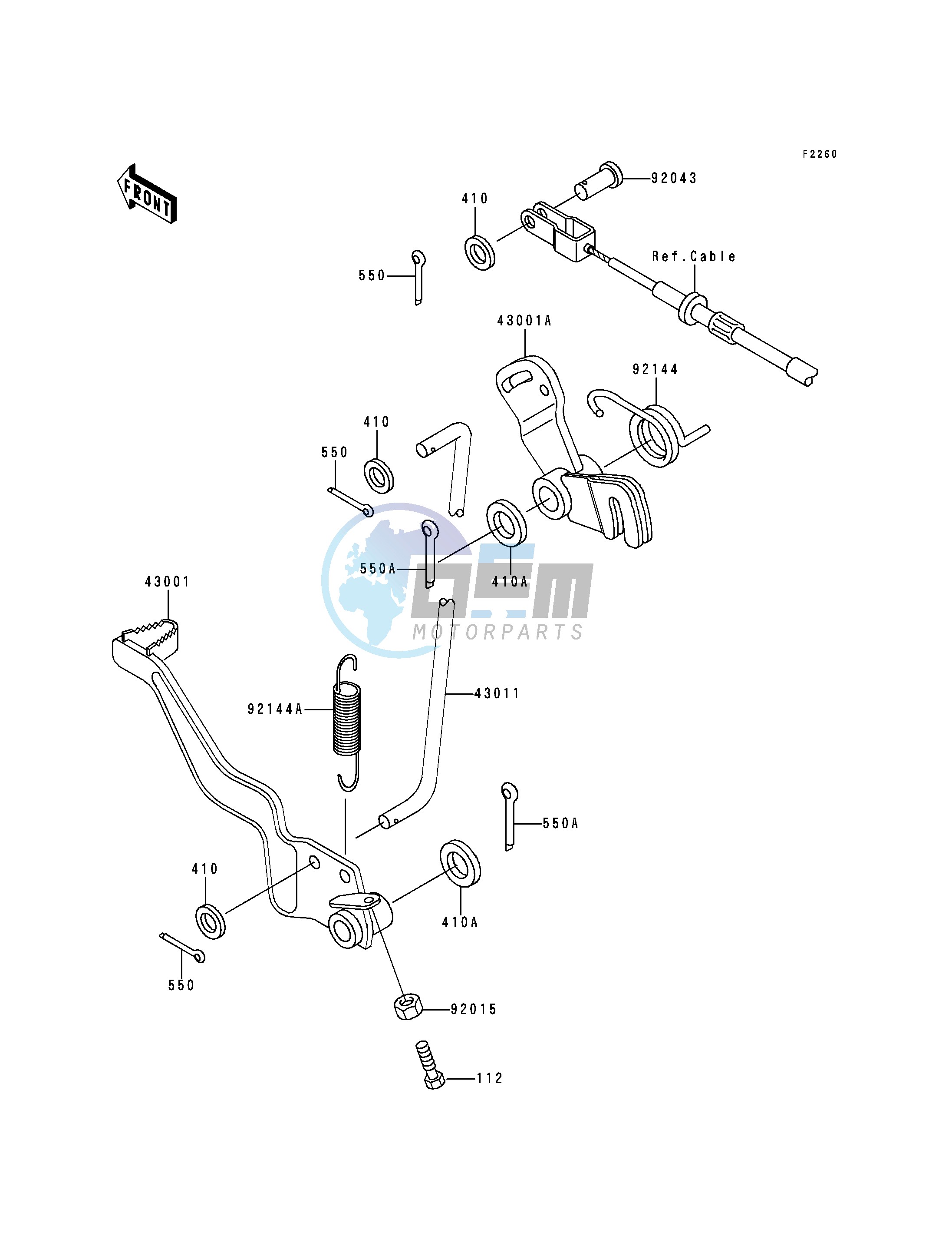 BRAKE PEDAL