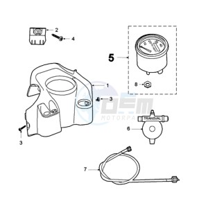 FOX N BN drawing SPEEDOMETER M10 NUT