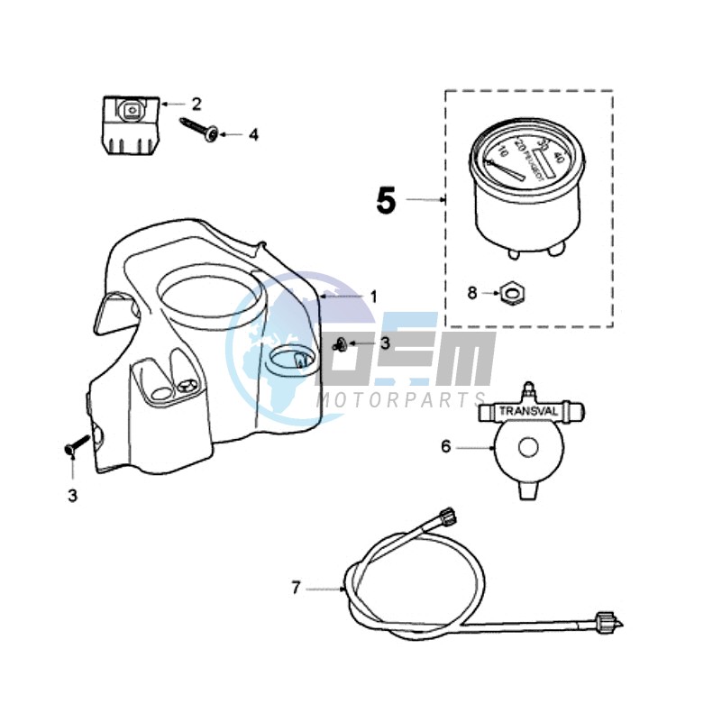 SPEEDOMETER M10 NUT