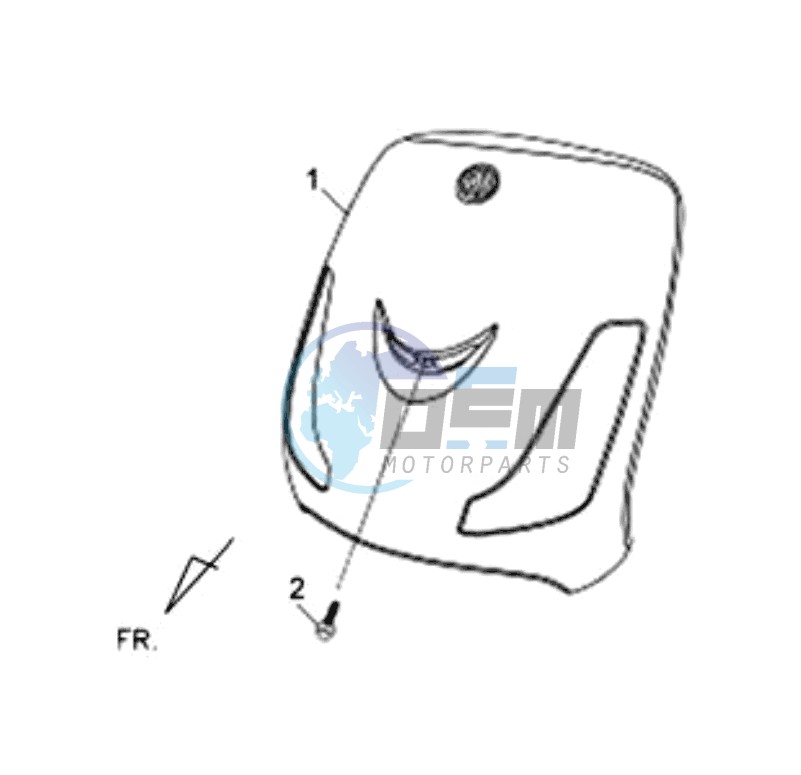 FR PLATE / INDICATORS / INNER LEG SHIELD