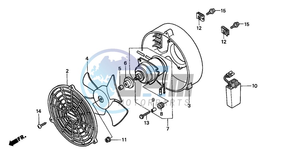 COOLING FAN KIT