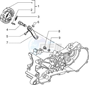 storm 50 drawing Brake lever