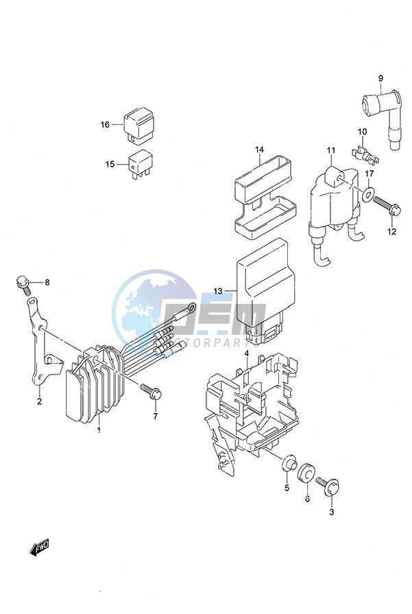 Rectifier/Ignition Coil Remote Control