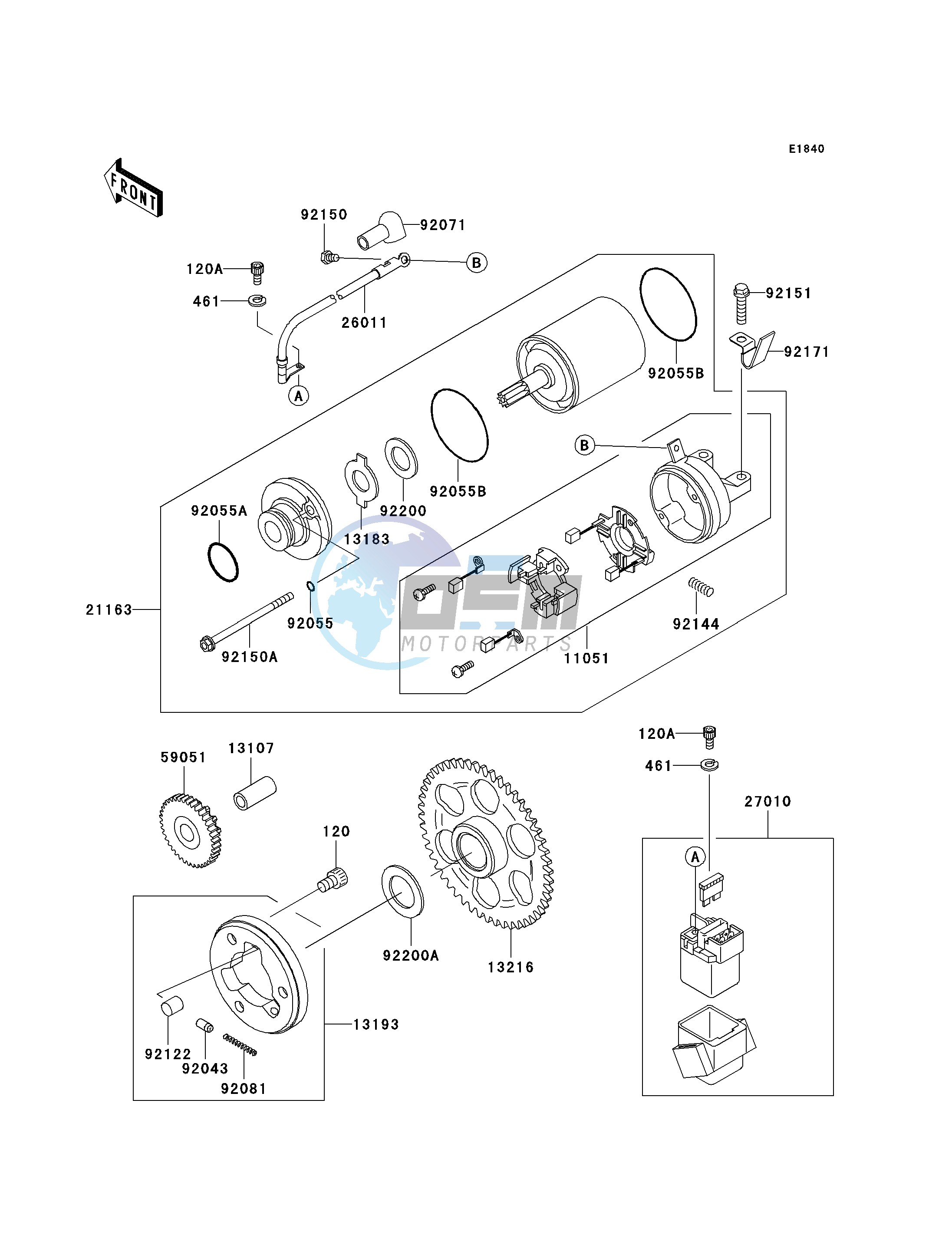 STARTER MOTOR