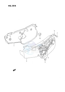 RM80 (E24) drawing FRAME COVER (MODEL P R S)