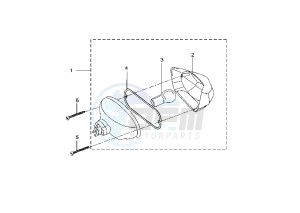 DT R - DT RSM 50 drawing TAILLIGHT