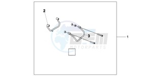 VT750C9 Korea - (KO / MK) drawing CH S/B SUPPORT