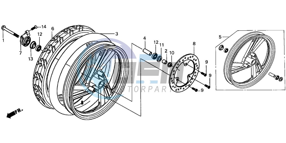 FRONT WHEEL