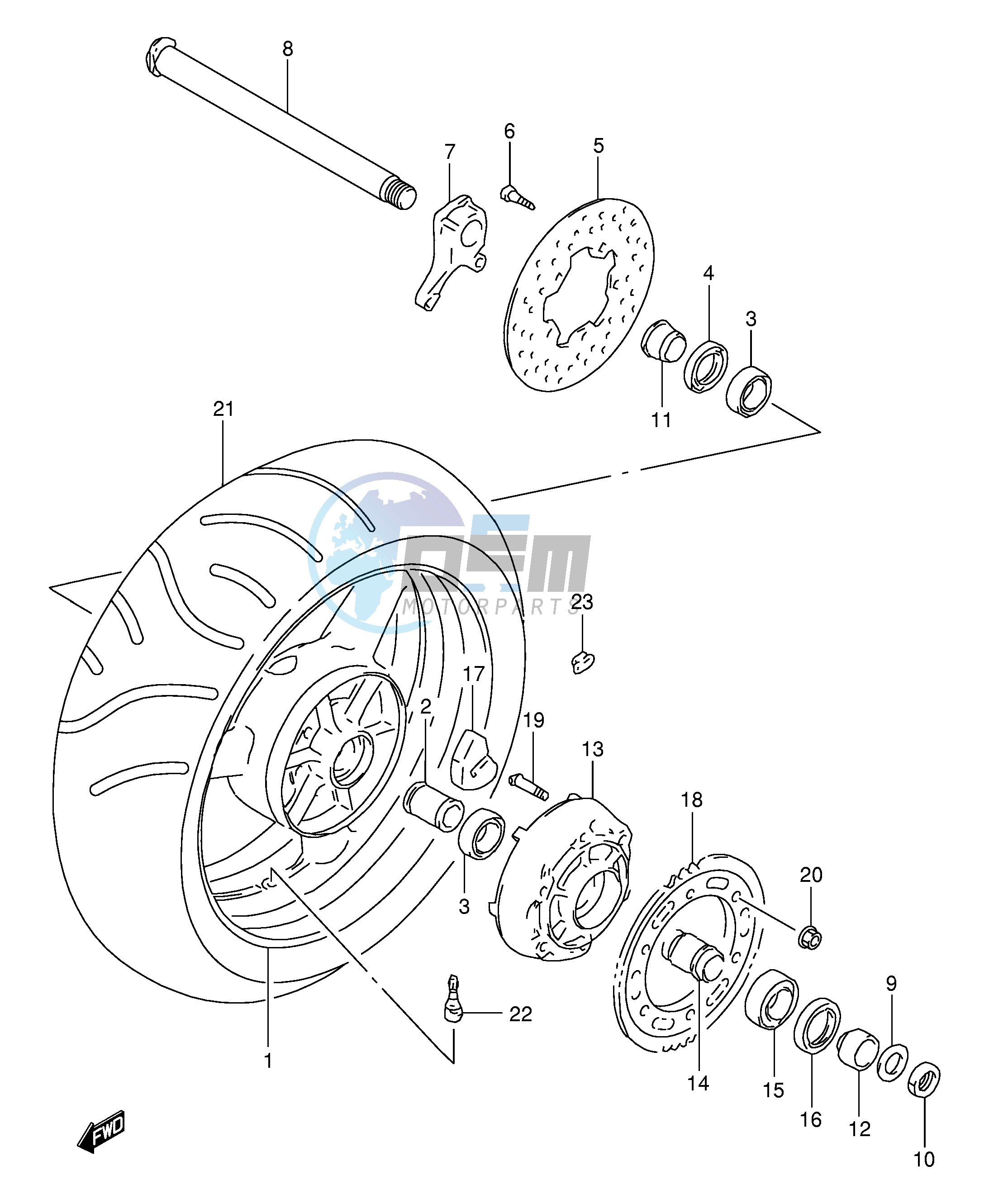 REAR WHEEL