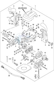 DF 175AP drawing Top Mount Dual