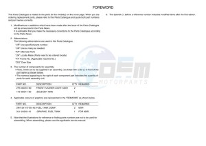 YZ125 (B0V6) drawing Infopage-3