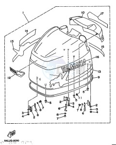 200G drawing TOP-COWLING