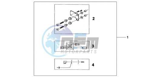 HEATED GRIP ATT. KIT