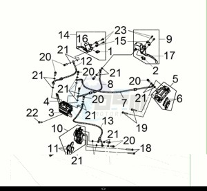 JOYMAX Z+ 125 (LW12W2-EU) (E5) (M1) drawing FR.-RR. BRAKE