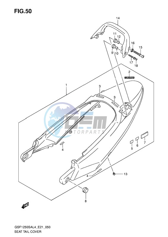 SEAT TAIL COVER