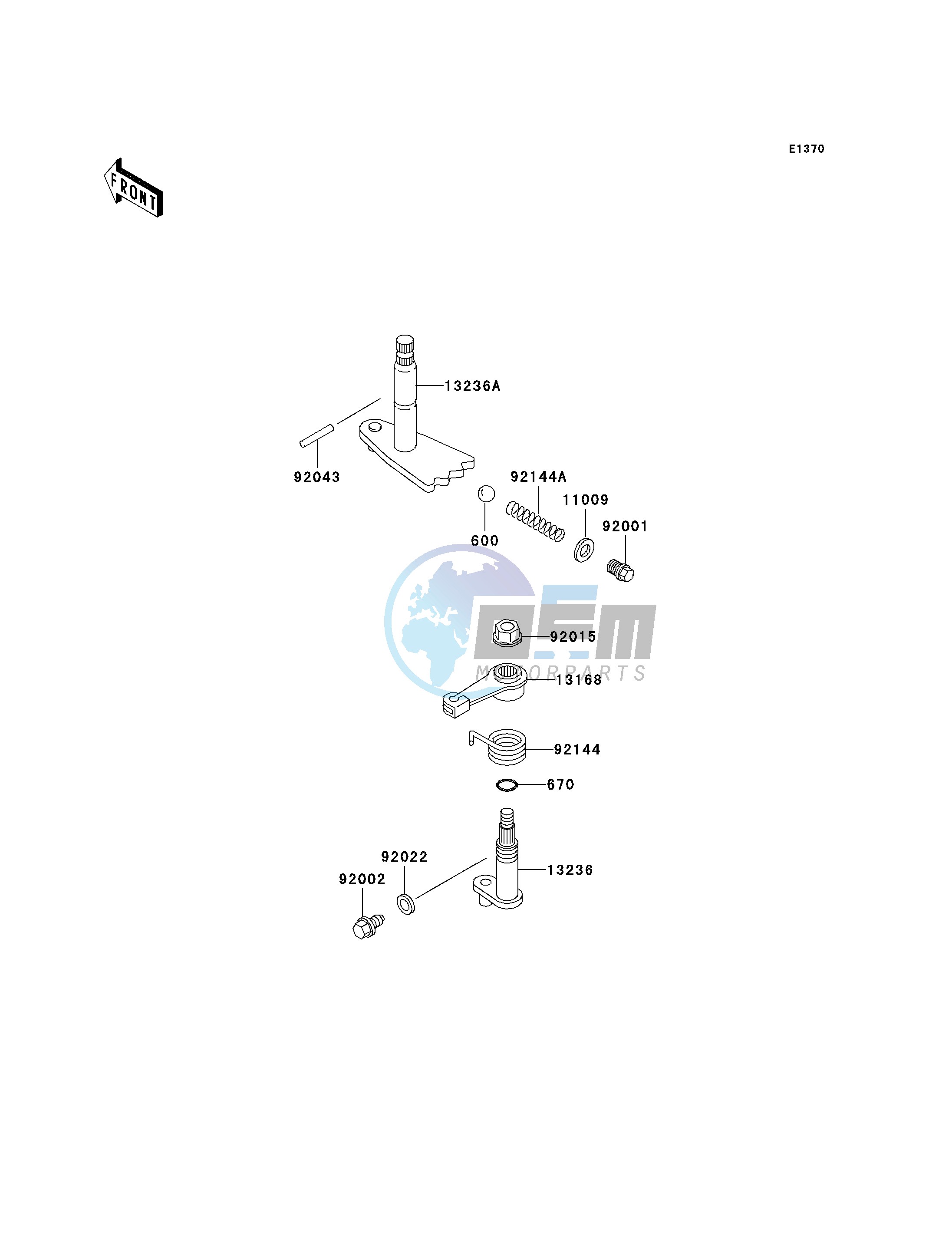 GEAR CHANGE MECHANISM