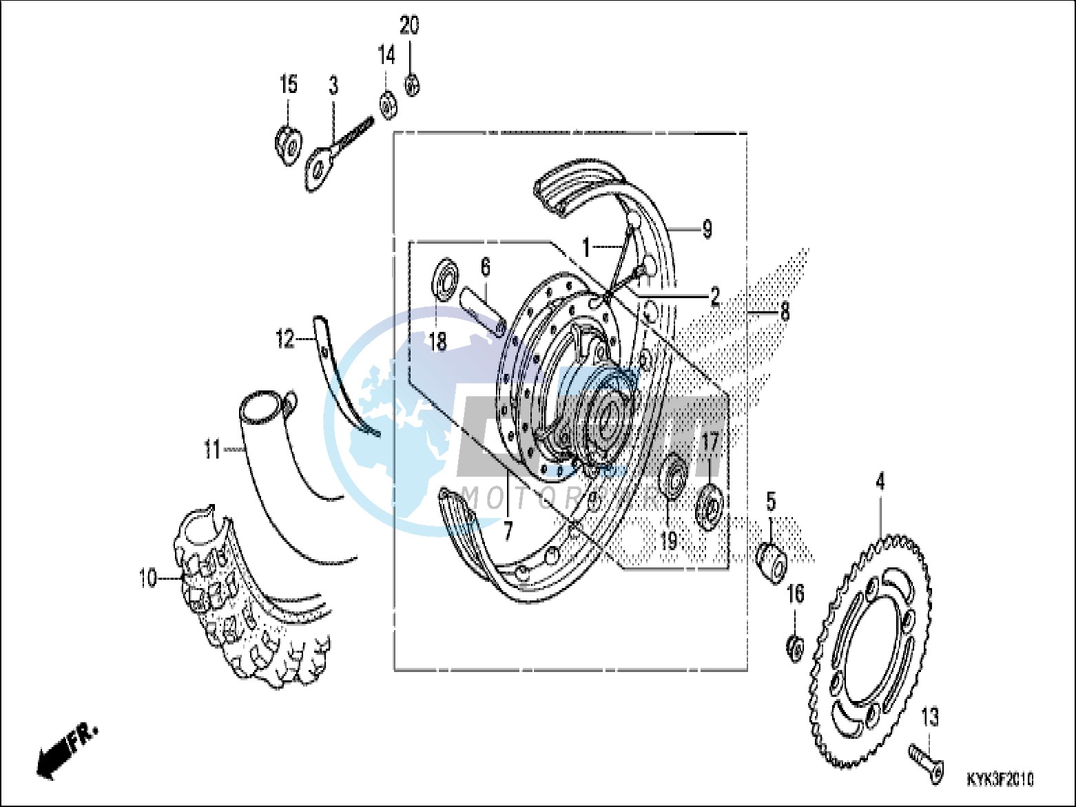 REAR WHEEL