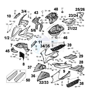 JETFORCE 50 R ICE BLADE U drawing COWLING