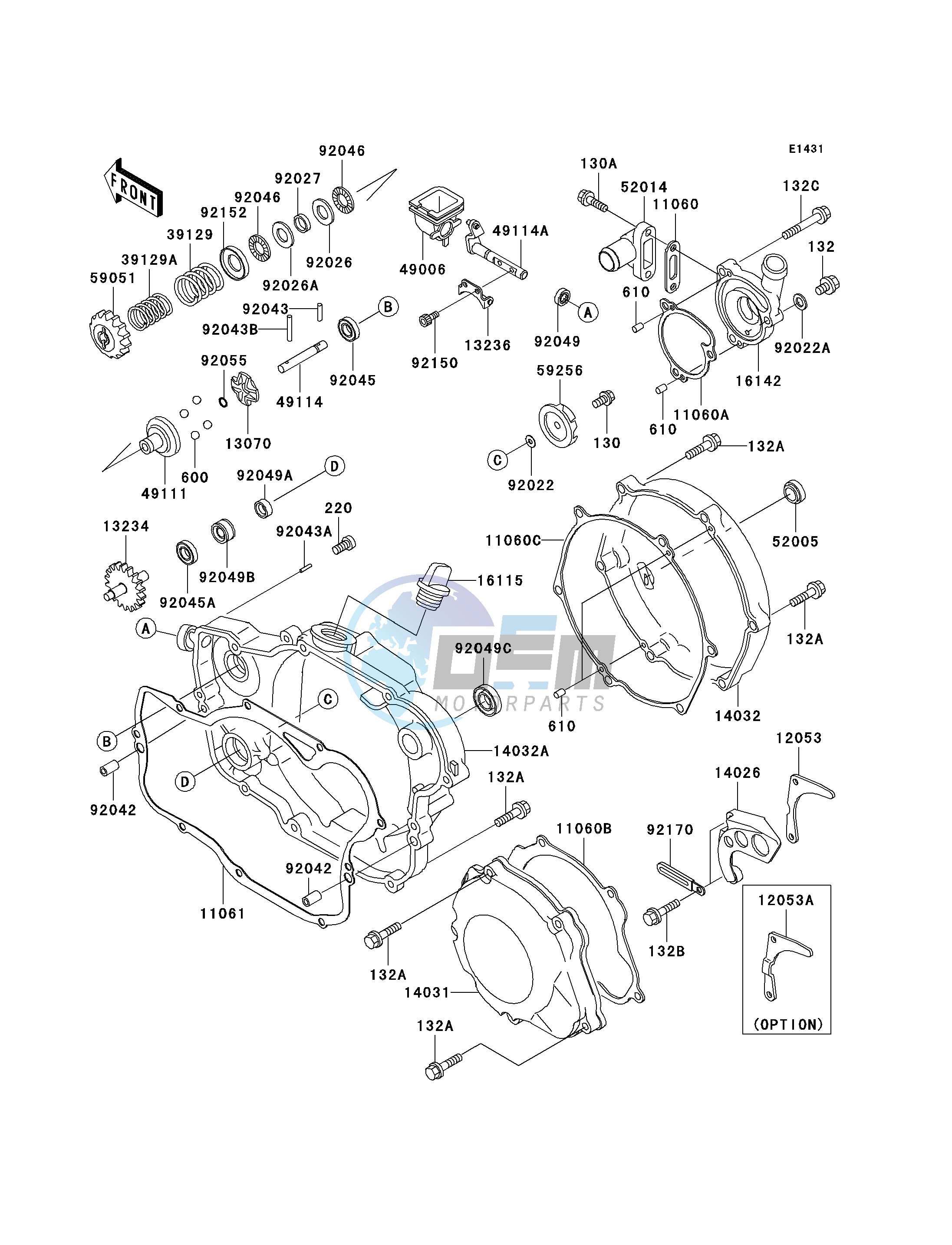 ENGINE COVER-- S- -