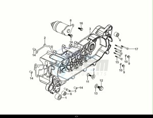 MIO 50I (FS05W2-NL) (E5) (M1) drawing L. CRANK CASE