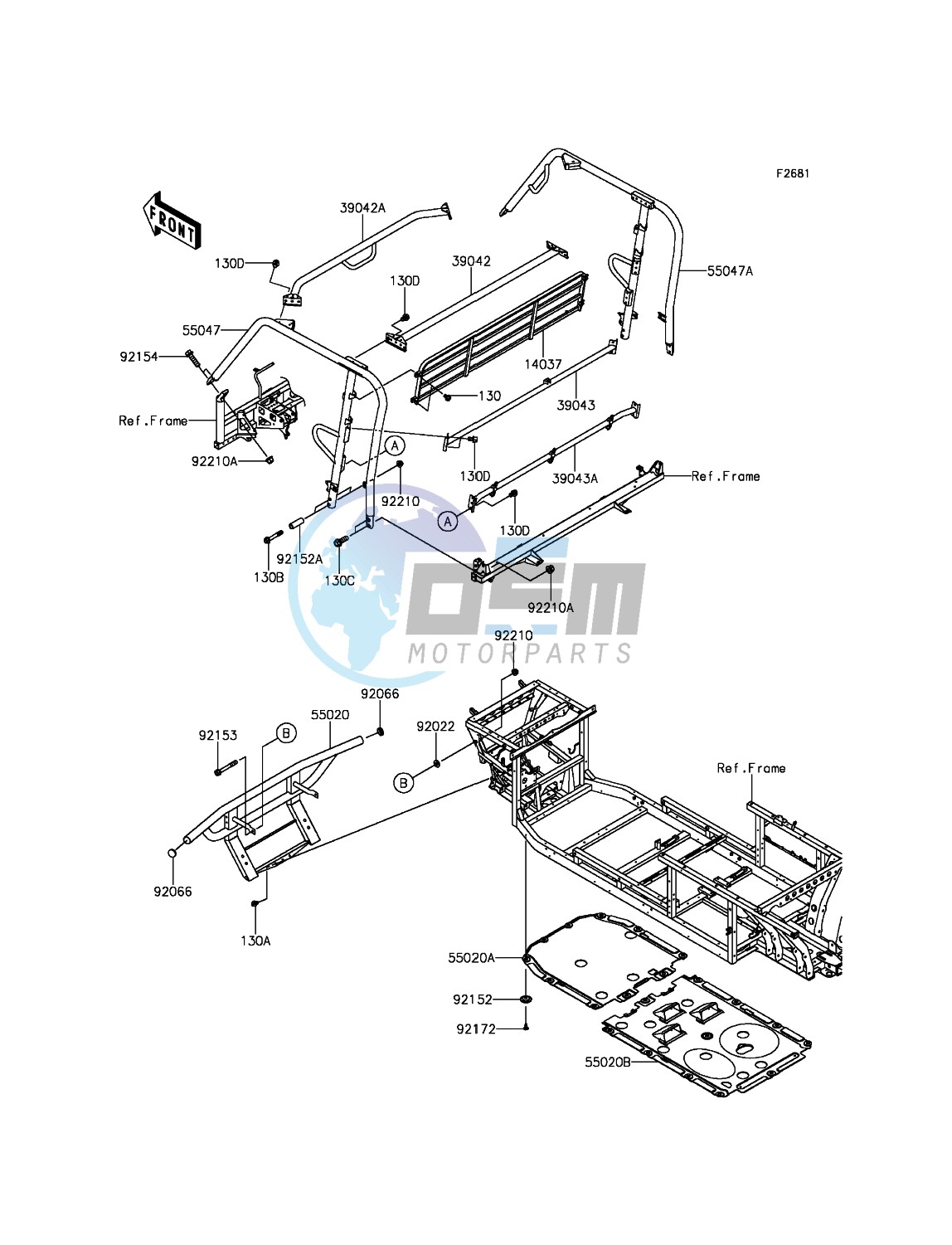 Guards/Cab Frame