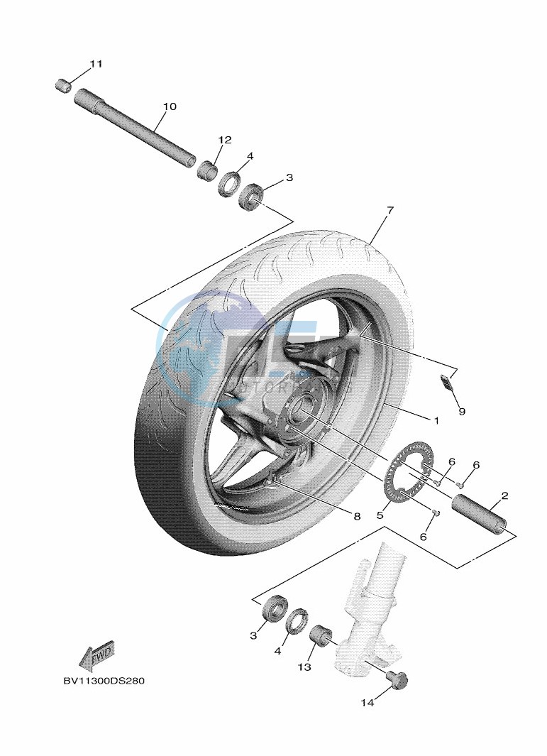 FRONT WHEEL