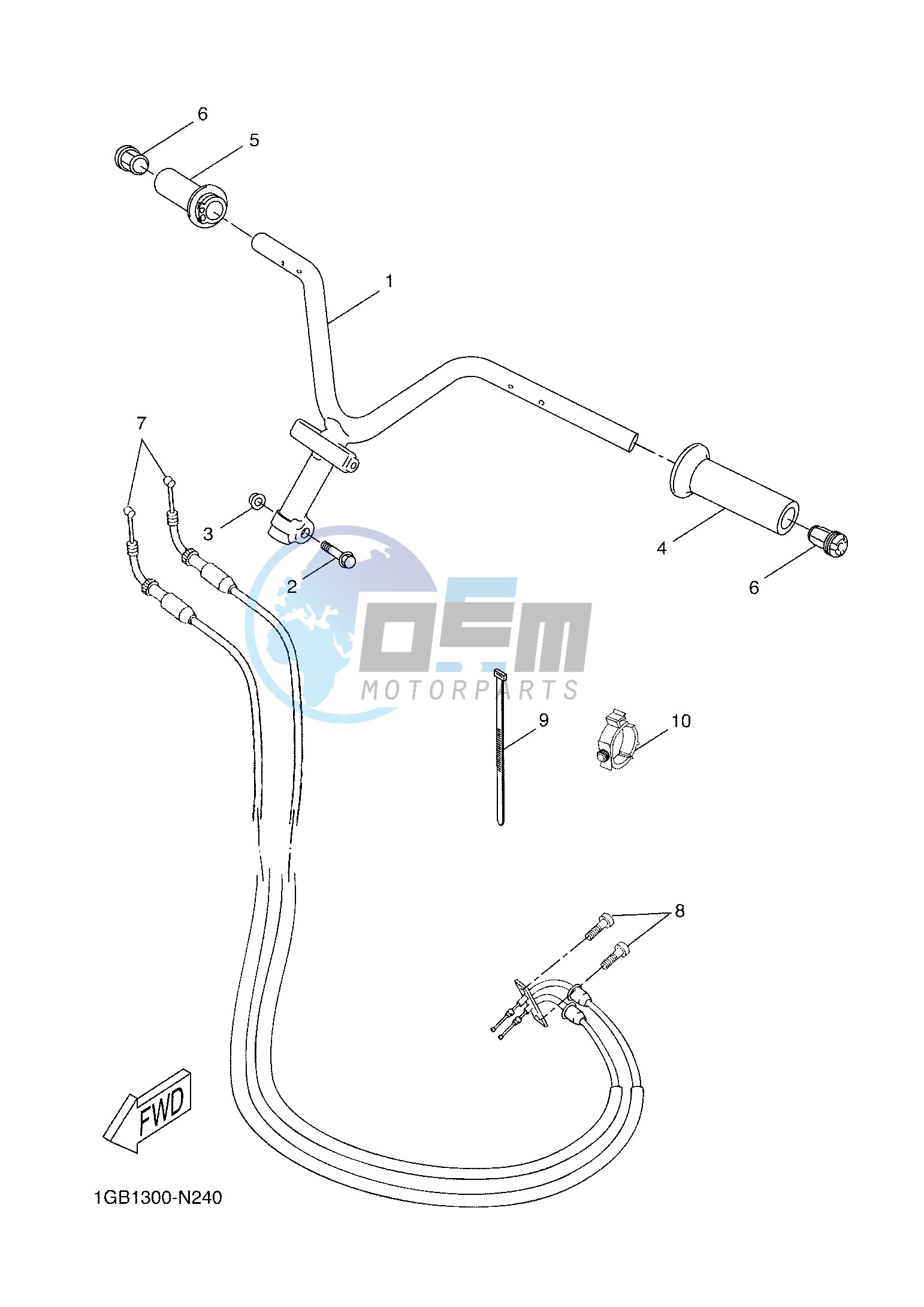 STEERING HANDLE & CABLE