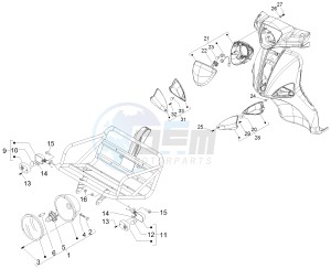 Liberty elettrico ppt (Austria-Spagna) 0 Austria - Spain drawing Head lamp - Turn signal lamps