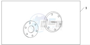 CB600F2 HORNET S drawing CLANKCASE*NHA12M*