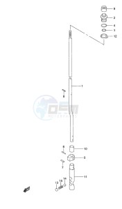 DF 50A drawing Clutch Rod