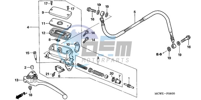 CLUTCH MASTER CYLINDER