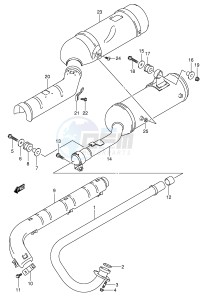 LT-A500F (P24) drawing MUFFLER