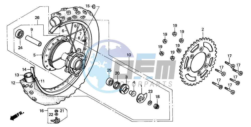 REAR WHEEL