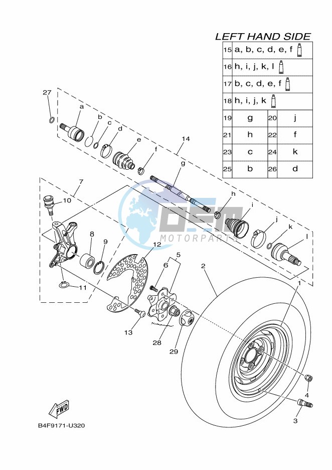 FRONT WHEEL