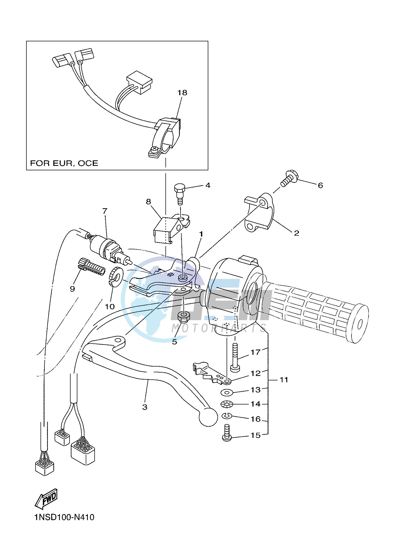 HANDLE SWITCH & LEVER