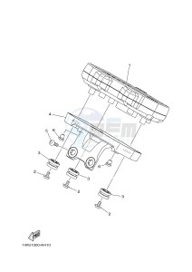 MT07A MT-07 ABS 700 (1XBC) drawing METER