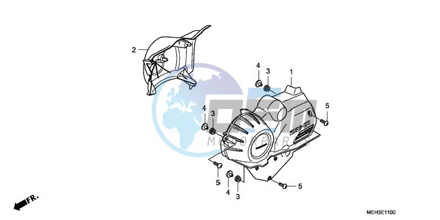 ENGINE SIDE COVER