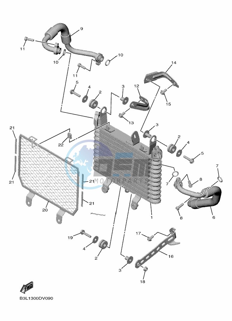 OIL COOLER