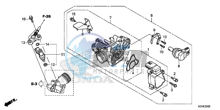 THROTTLE BODY/FUEL INJECTOR