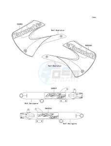 KX 85 A [KX85] (A1-A5) [KX85] drawing DECALS-- A1- -