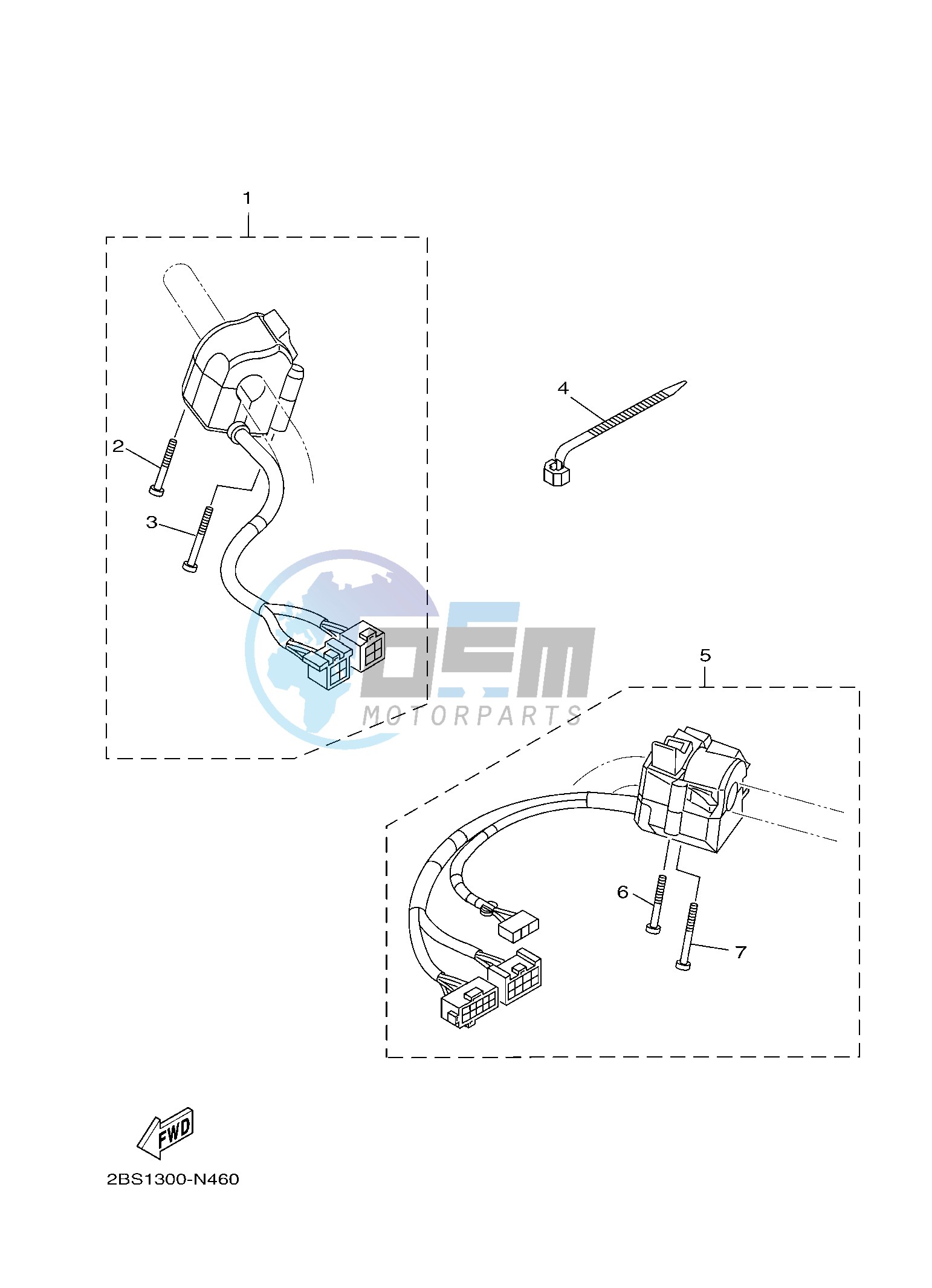 HANDLE SWITCH & LEVER