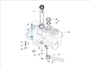 LX 50 4T drawing Fuel Tank