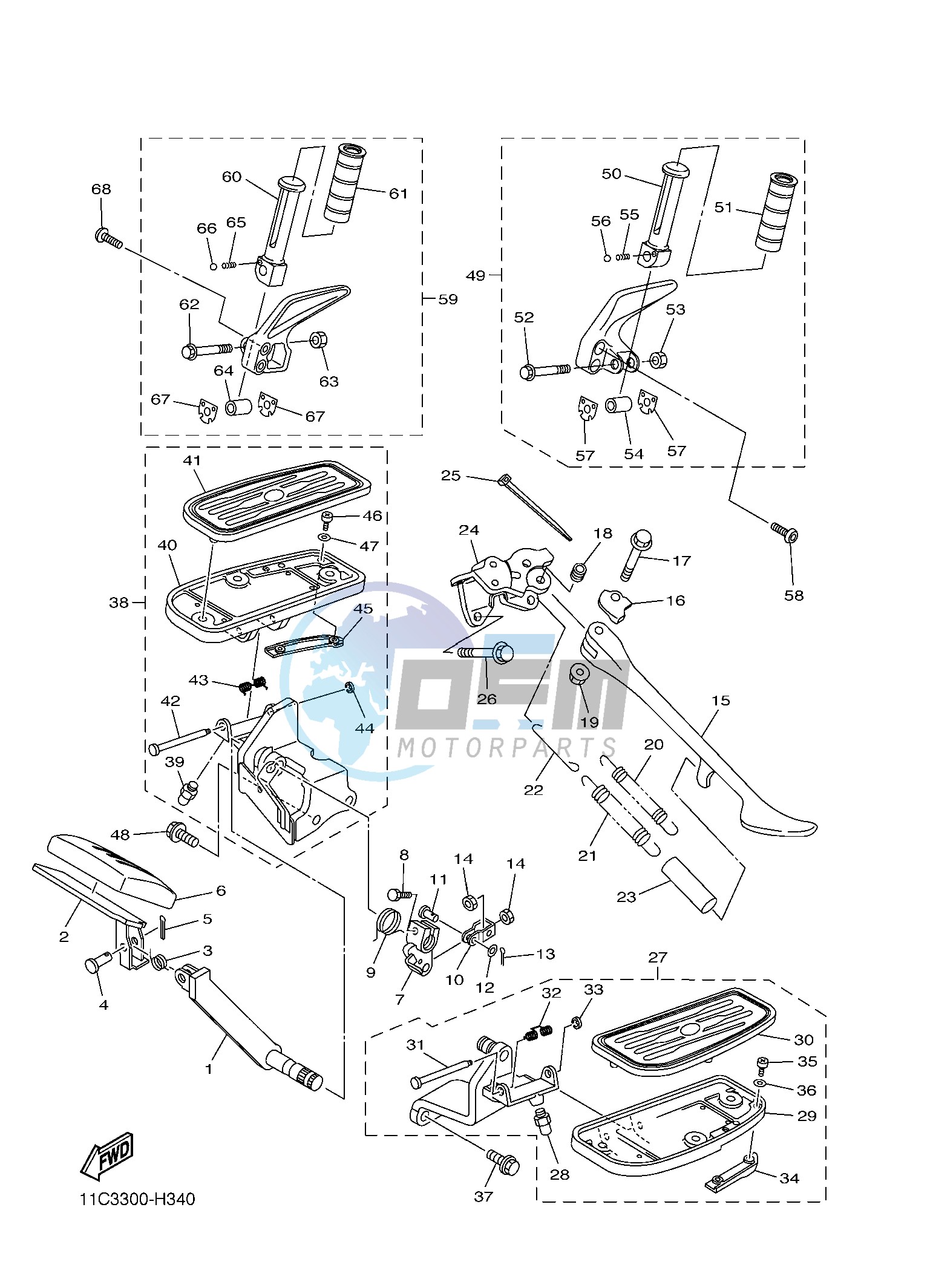 STAND & FOOTREST