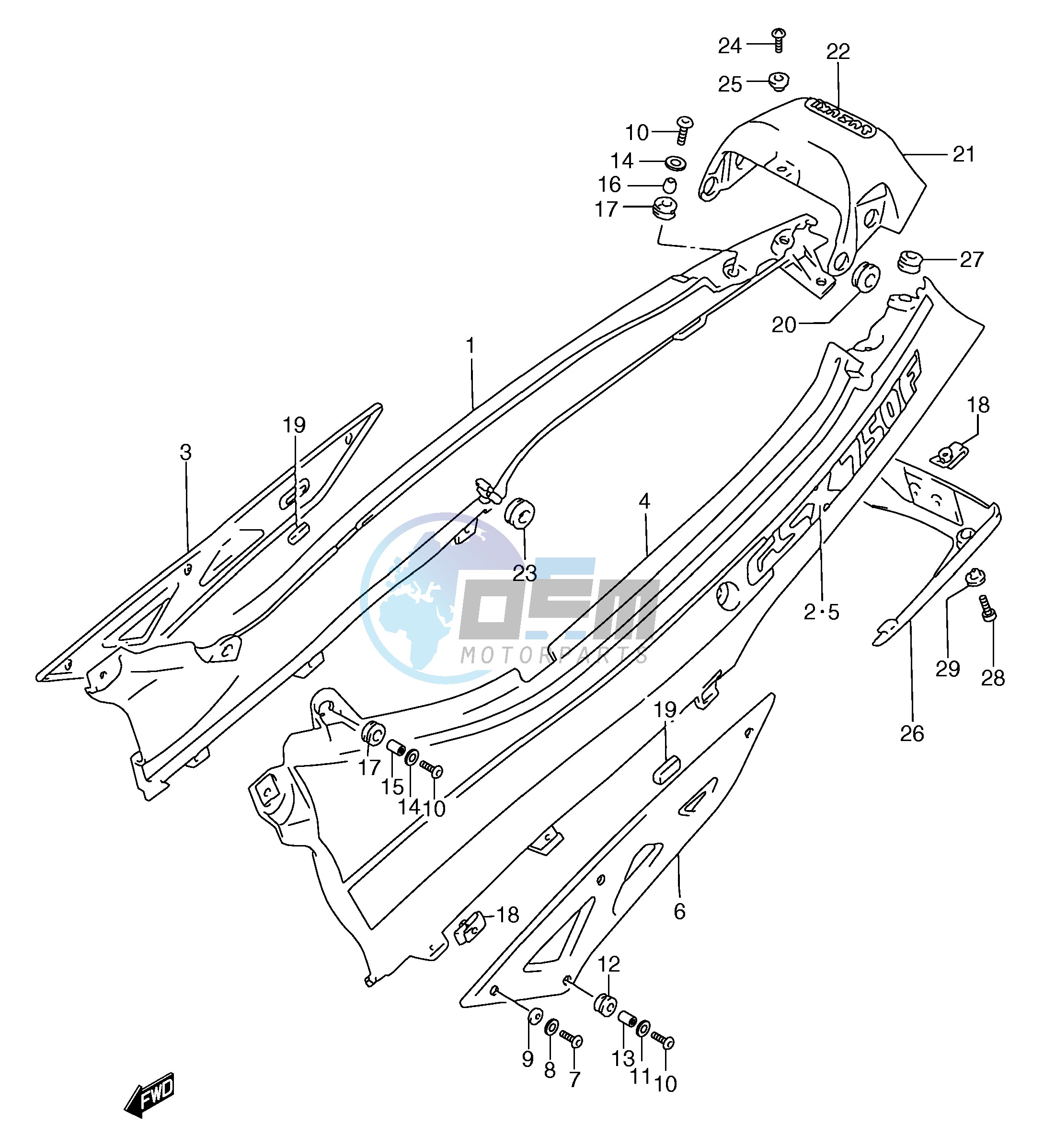 FRAME COVER (MODEL M)