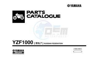 YZF1000 YZF-R1 (B3L7) drawing Infopage-1