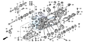 TRX680FA drawing FRAME BODY