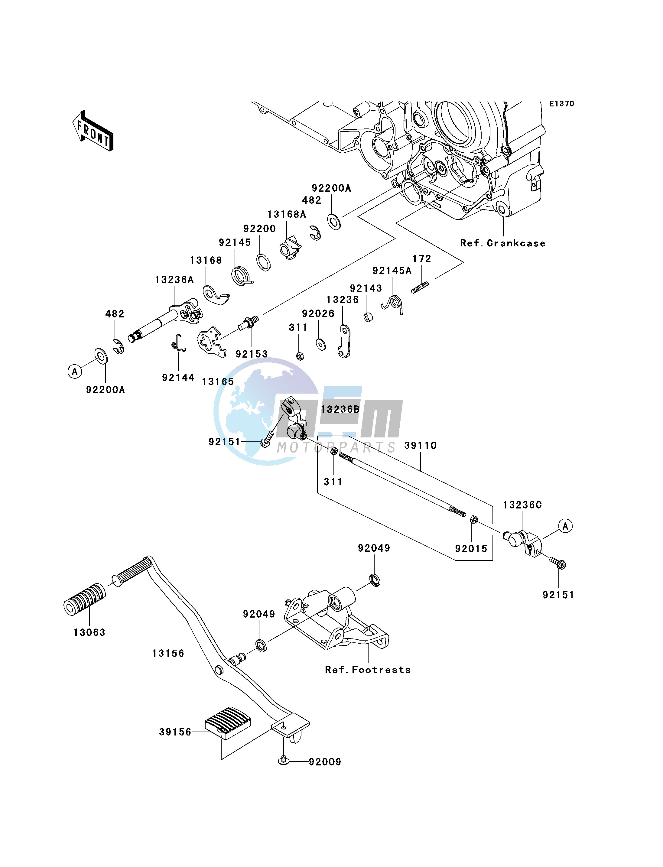 GEAR CHANGE MECHANISM