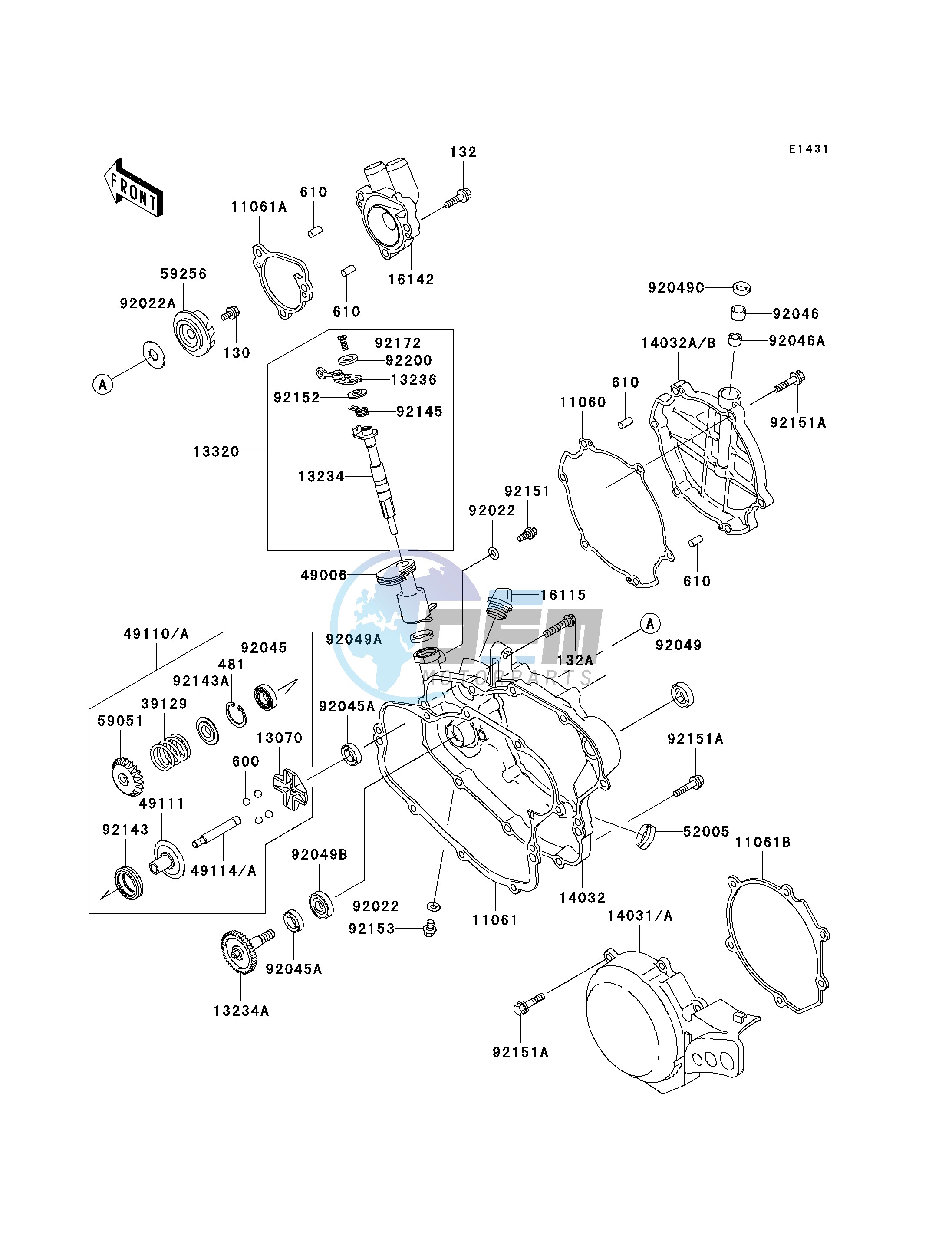 ENGINE COVER-- S- -