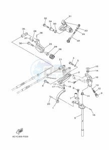 FT50JETL drawing THROTTLE-CONTROL